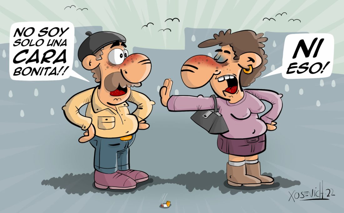 Leiras no es solo una cara bonita humor chistes Xosevich 23