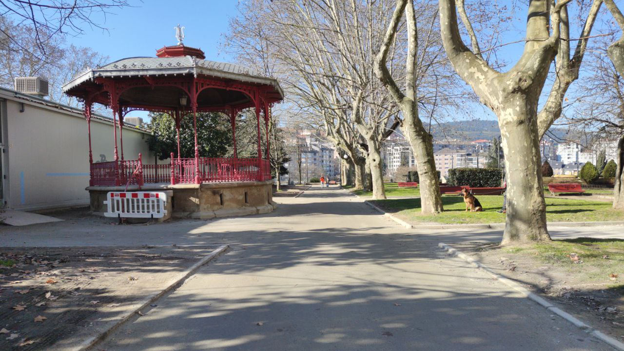 Palco de la Alameda de Ourense