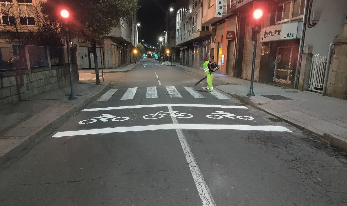 Paso de cebra en Ervedelo