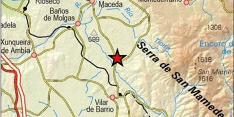 Terremoto en Vilar de Barrio