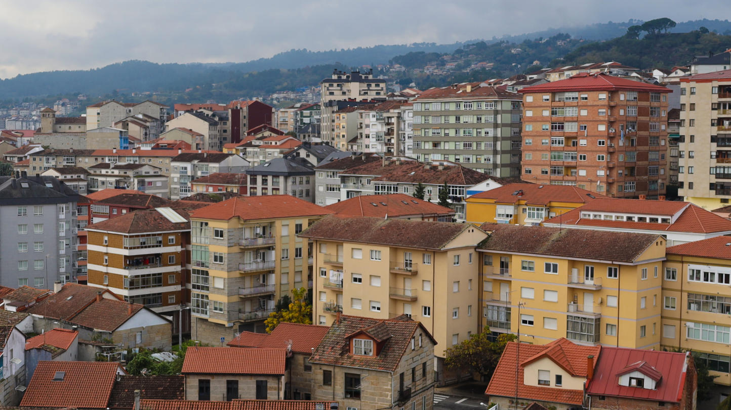 Barrio de As Camelias en Ourense