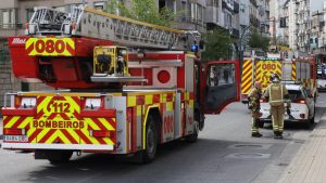 Bomberos de Ourense y Policía Local