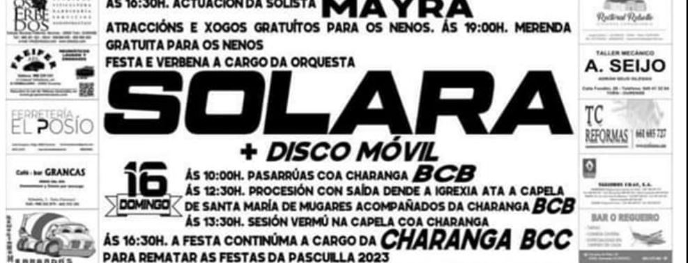 Fiestas de Mugares 2023