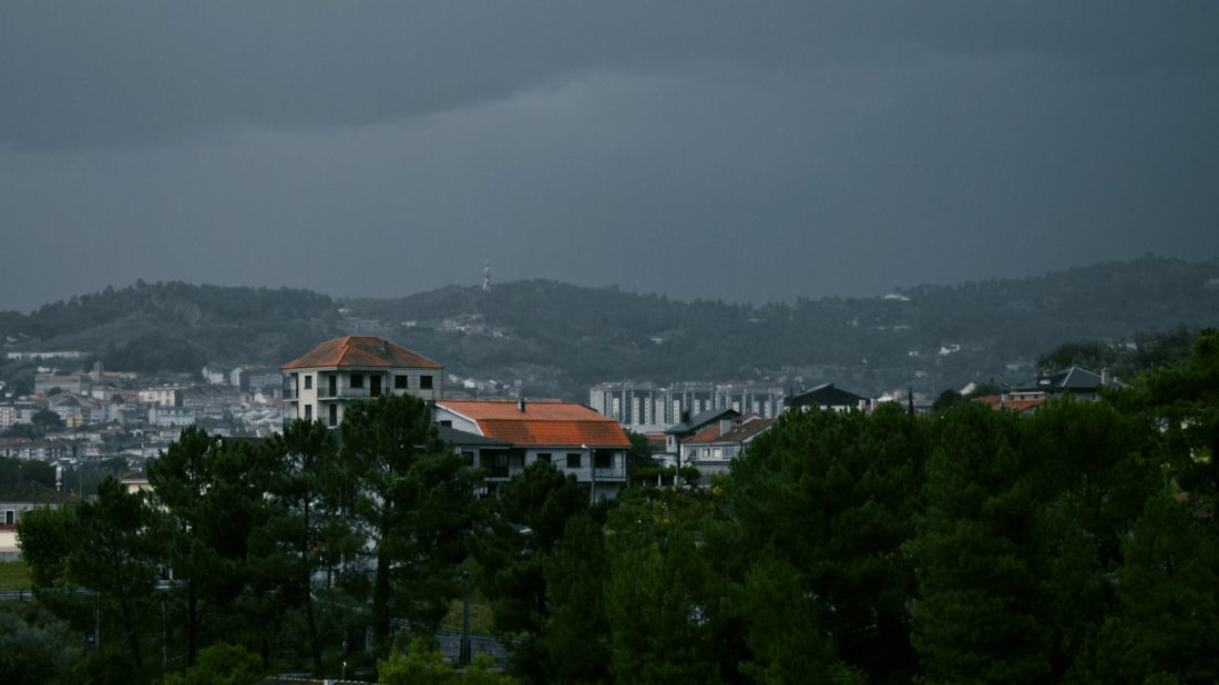 Mal tiempo Barbadás y panorámica de Ourense