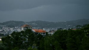Mal tiempo Barbadás y panorámica de Ourense