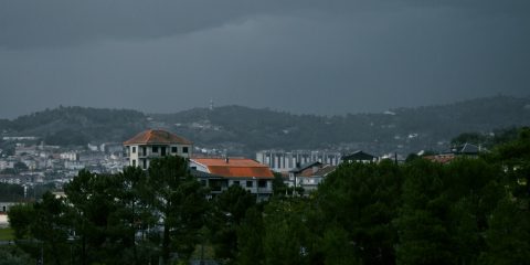 Mal tiempo Barbadás y panorámica de Ourense
