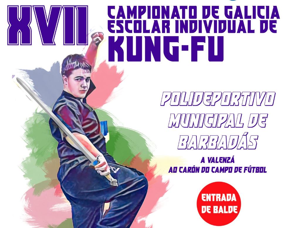 XVII Campeonato de Galicia Escolar individual de Kung-Fu
