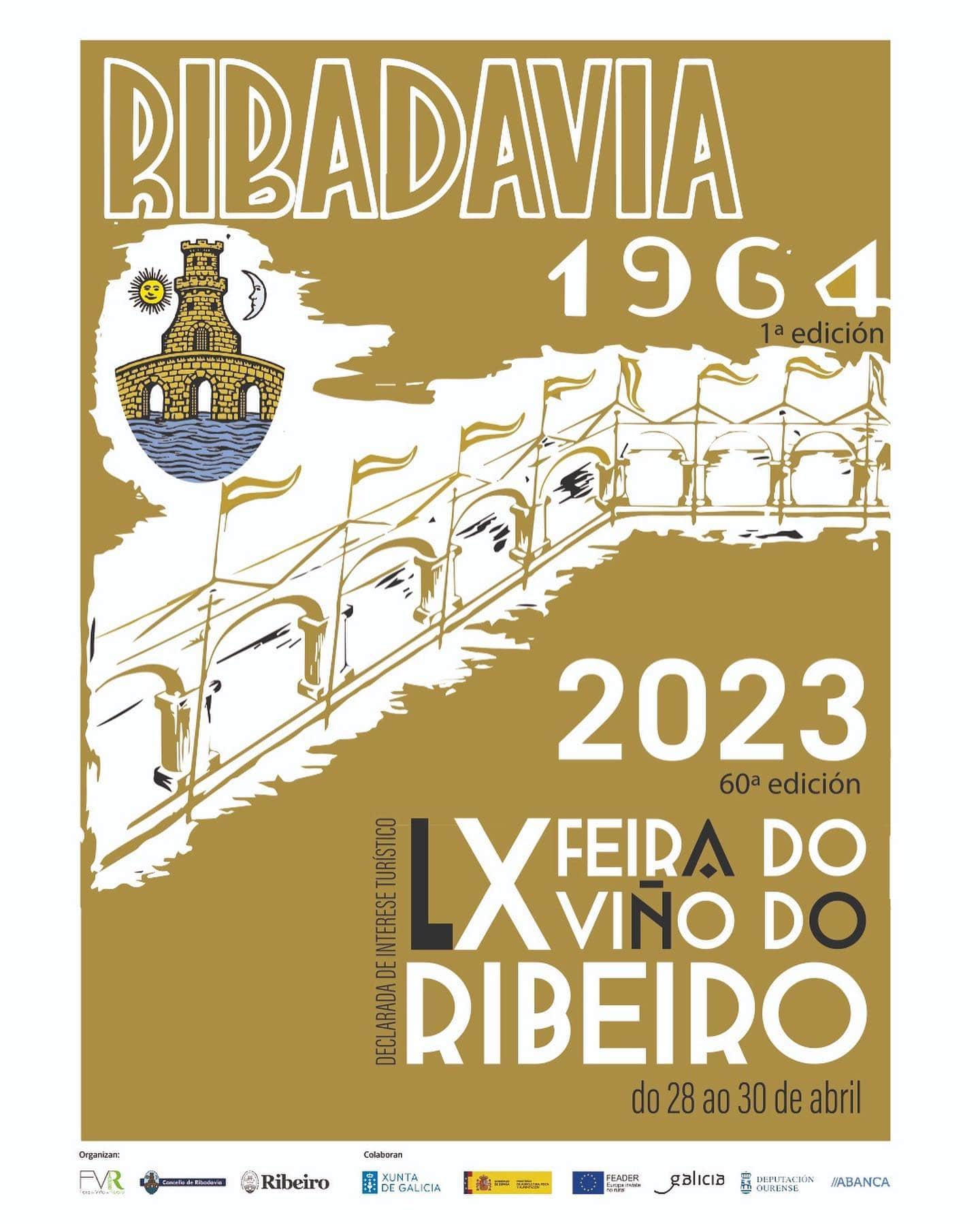 Cartel Feria del Vino de O Ribeiro 2023
