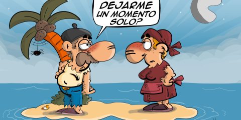 Leiras isla chistes corto dejar solo Humor Xosevich 23