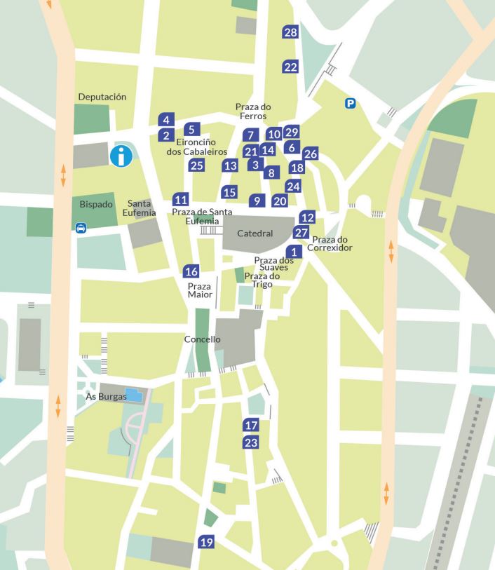 Locales de la Zona Monumental del Concurso de Pinchos