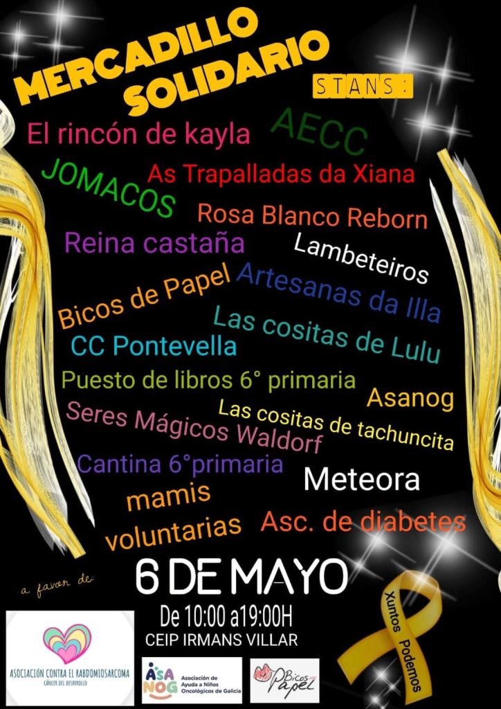 Mercadillo Solidario 6 de mayo