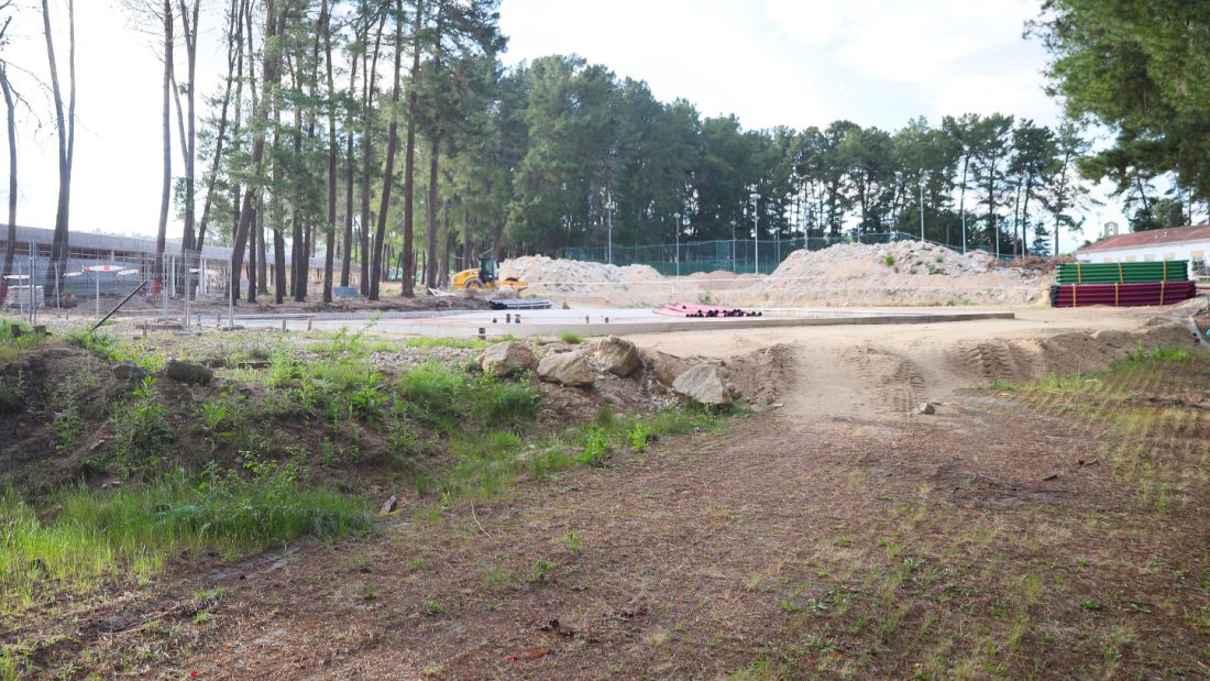 Obras Parque Acuático de Monterrei