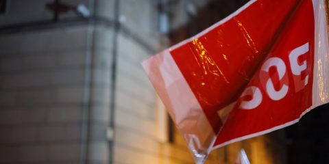Bandera del PSOE
