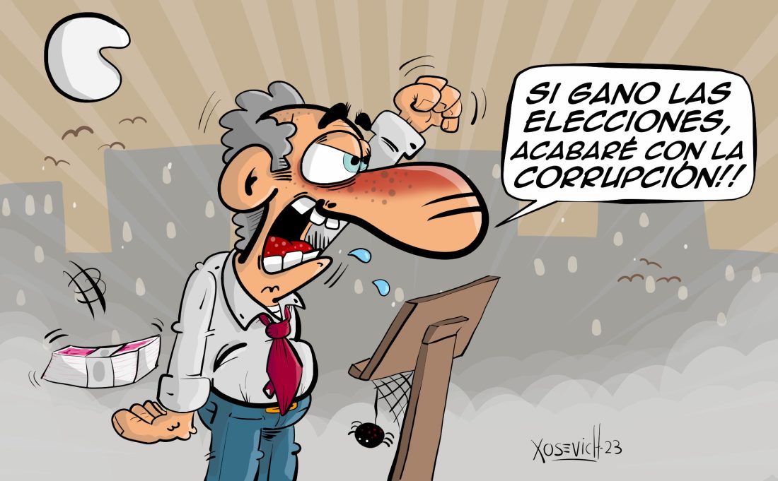 Chistes cortos de Políticos elecciones Xosevich 23