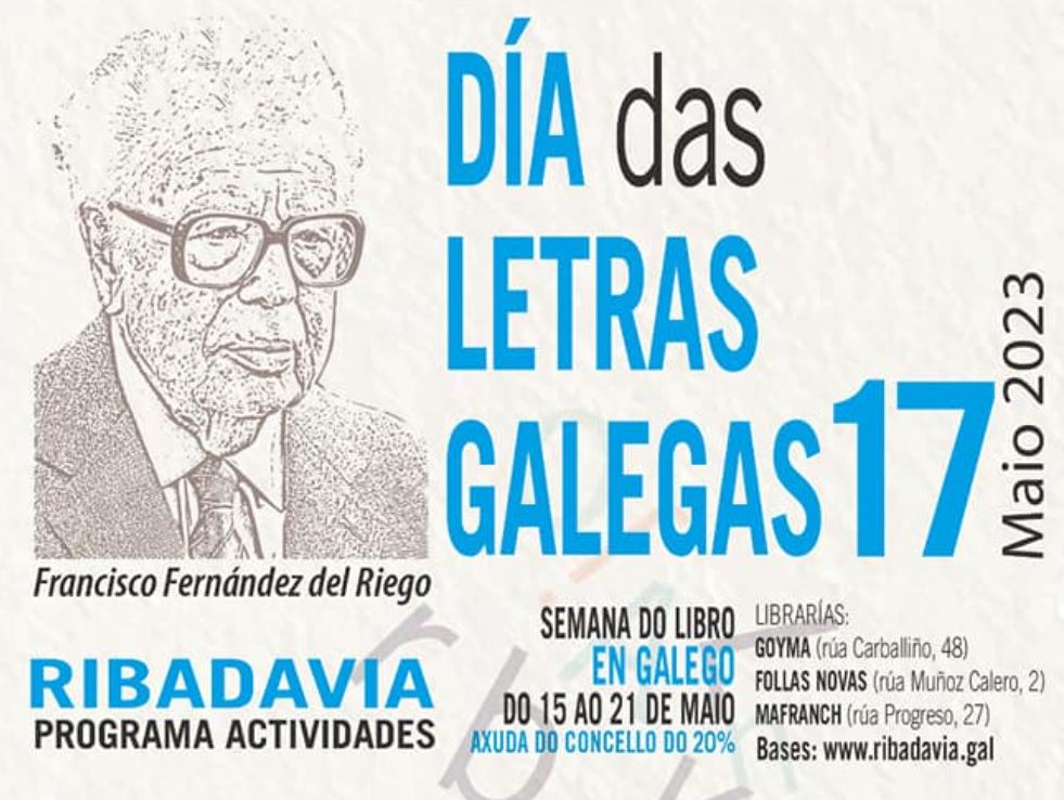 Día das Letras Galegas 2023 en Ribadavia