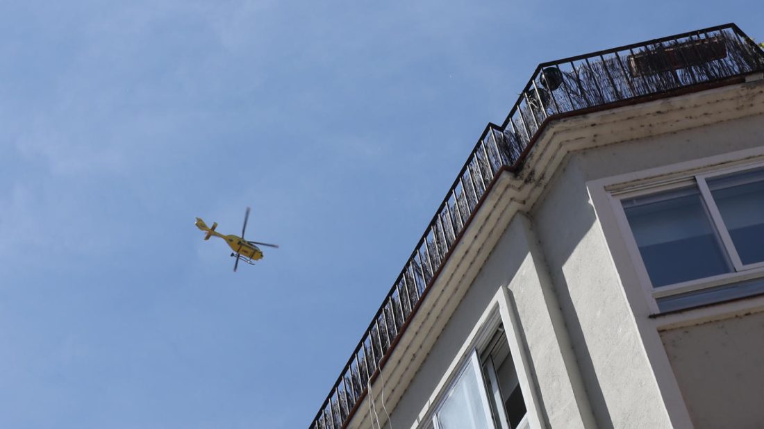 Helicóptero 061 urgencias