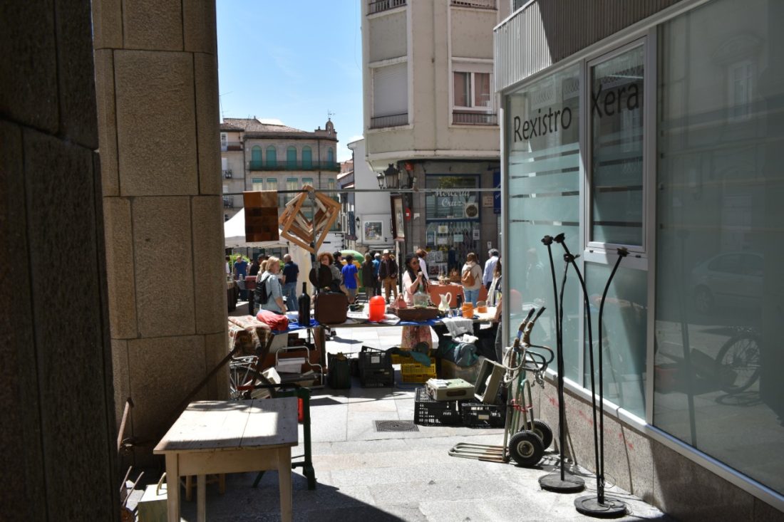 Mercado de antigüedades de Ourense