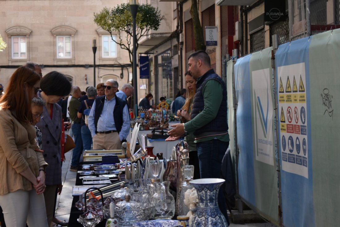 Mercado de antigüedades de Ourense