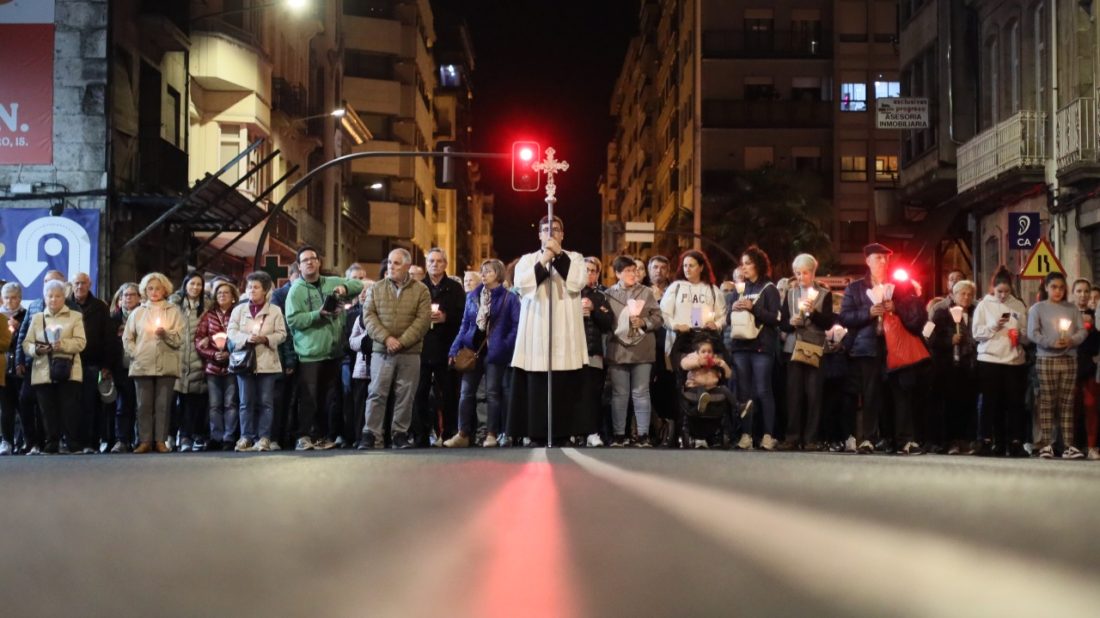 Panorámica de la Procesión de Fátima
