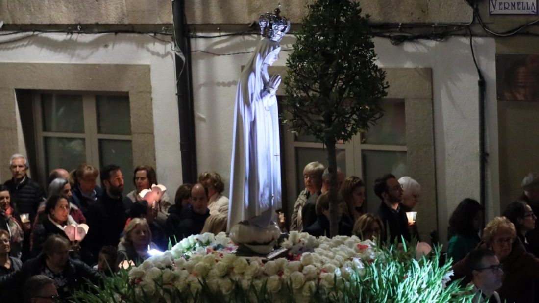 Procesión de la Virgen de Fátima