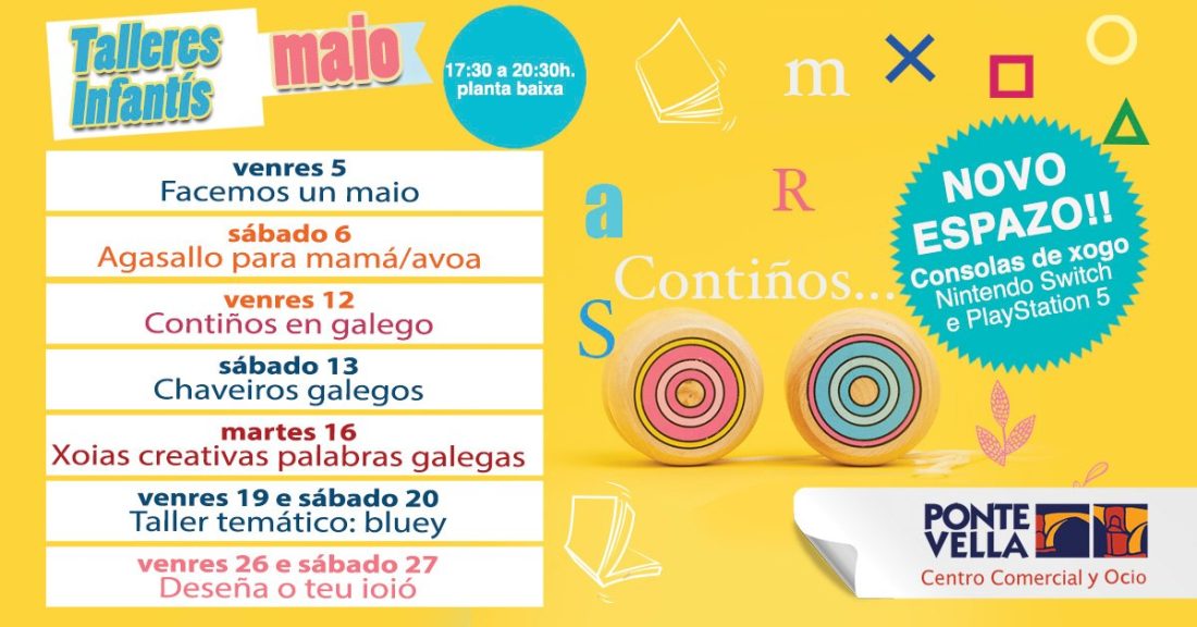 Talleres mayo Ponte Vella 2023