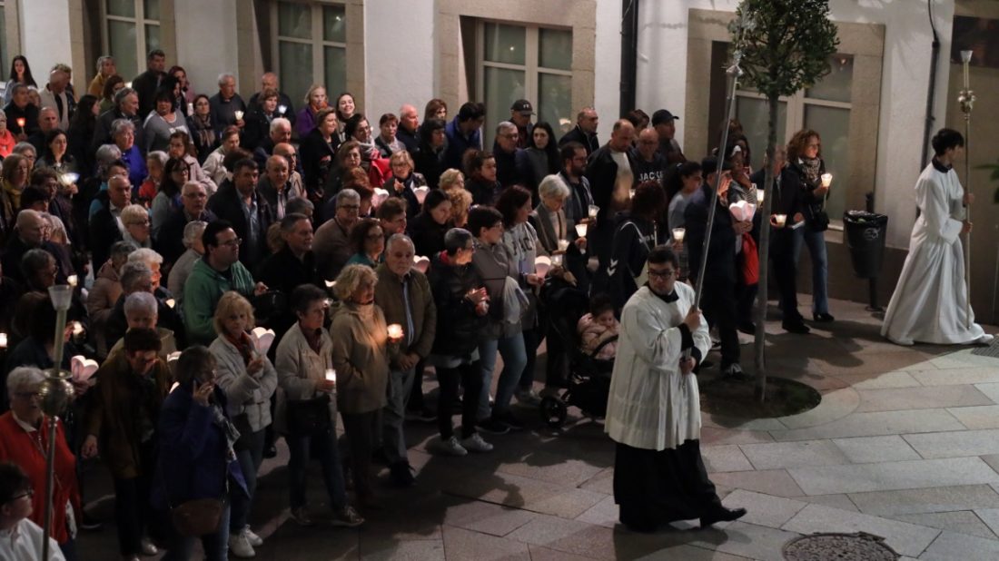 Velas en Fátima