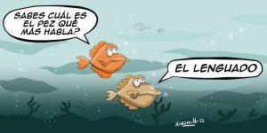 Cual es el pez que mas habla chiste Xosevich 22