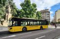 Autobús en Ourense en el Parque de San Lázaro