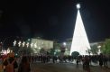 Plaza Bispo Cesáreo y árbol de Navidad
