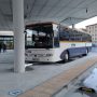 Autobús de Monbus en la estación de Ourense
