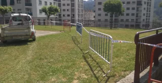 Muro en el parque de A Liberdade