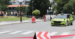 Cohete Suarez en el Rally de Ourense
