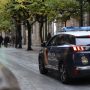 Policía Nacional por la calle del Paseo