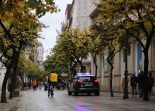 Policía Nacional y UBER en el Paseo