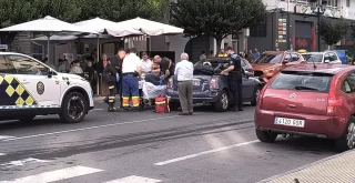 Accidente de tráfico en A Valenzá