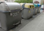 Contenedores de basura en la Avenida de Portugal
