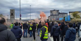 Manifestación del Siderometal en Ourense