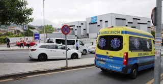 Ambulancia en el CHUO