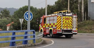 Camión del Bomberos del 112