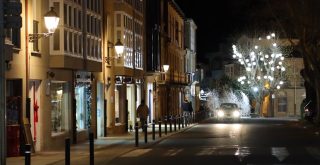 Decoración e iluminación de Navidad en Allariz