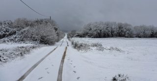 Nieve en Xinzo de Limia