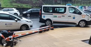 Protección Civil de Barbadás en una emergencia