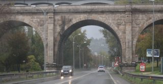 Lluvia y mal tiempo en N-120