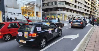 Protestas en Textil Lonia