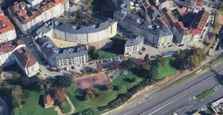 Calle Xosé Luis López Cid en A Ponte