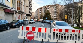 Obras en la avenida de Portugal