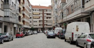 Calle Juan de Angés en O Couto