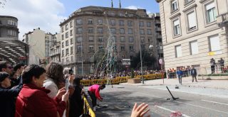 Quema de las Madamitas en las Fiestas de San Lázaro 2023