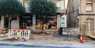 Obras en la avenida de Portugal