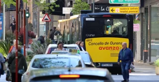 Autobús urbano de Ourense en Bedoya